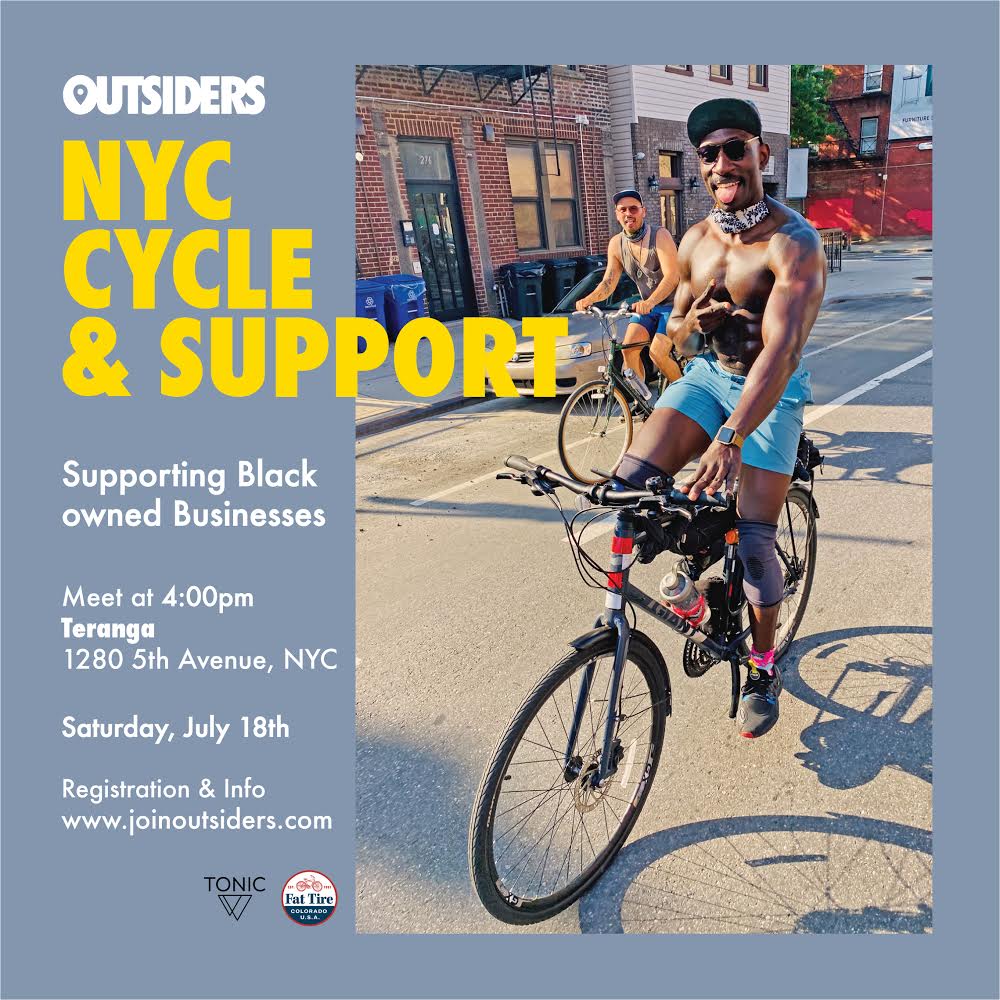 NYC Cycle & Support Black Owned Businesses