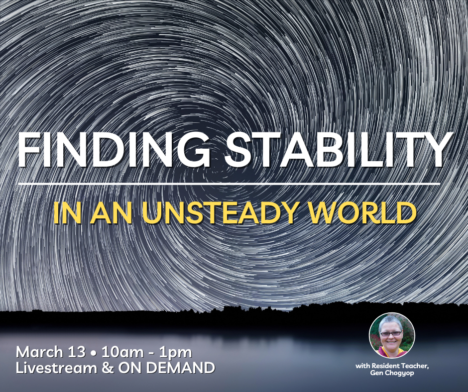 Finding Stability in an Unsteady World | Livestream