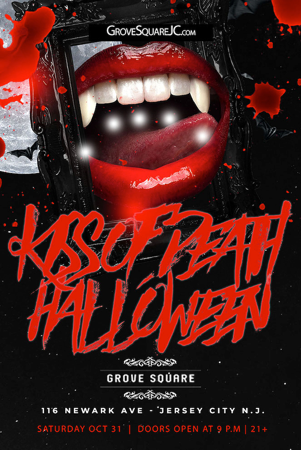 "Kiss of Death" Halloween 2020 at Grove Square