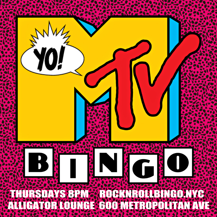 Yo! MTV Bingo - Alligator Lounge