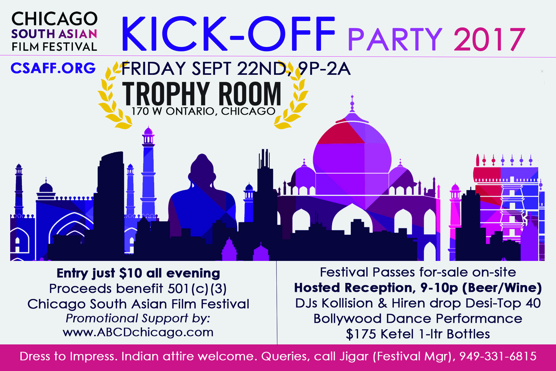 CSAFF 2017 Kick-Off Party CSAFF 2017 Kick-Off Party