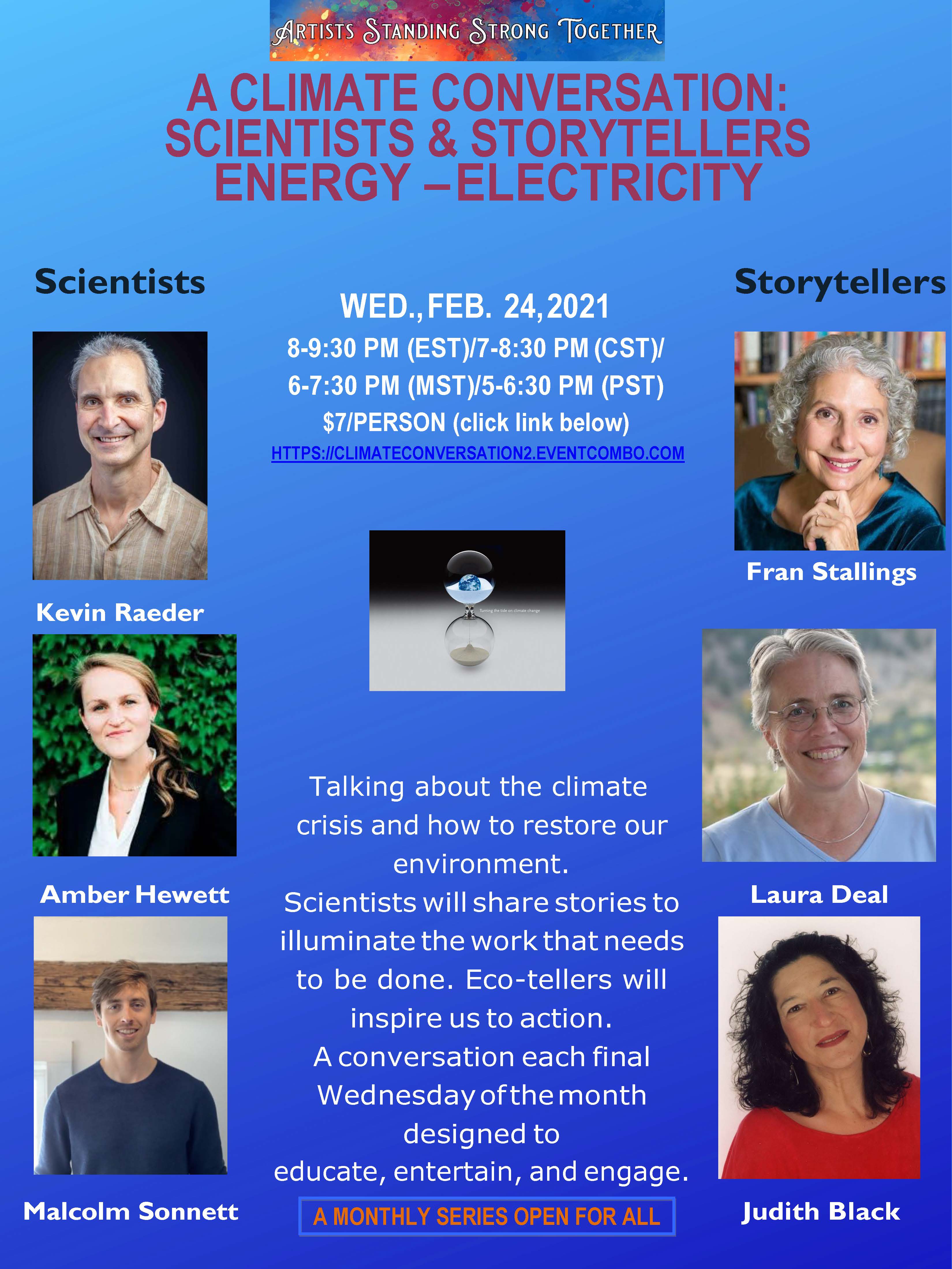 A Climate Conversation: Scientists and Storytellers 
Energy - Electricity