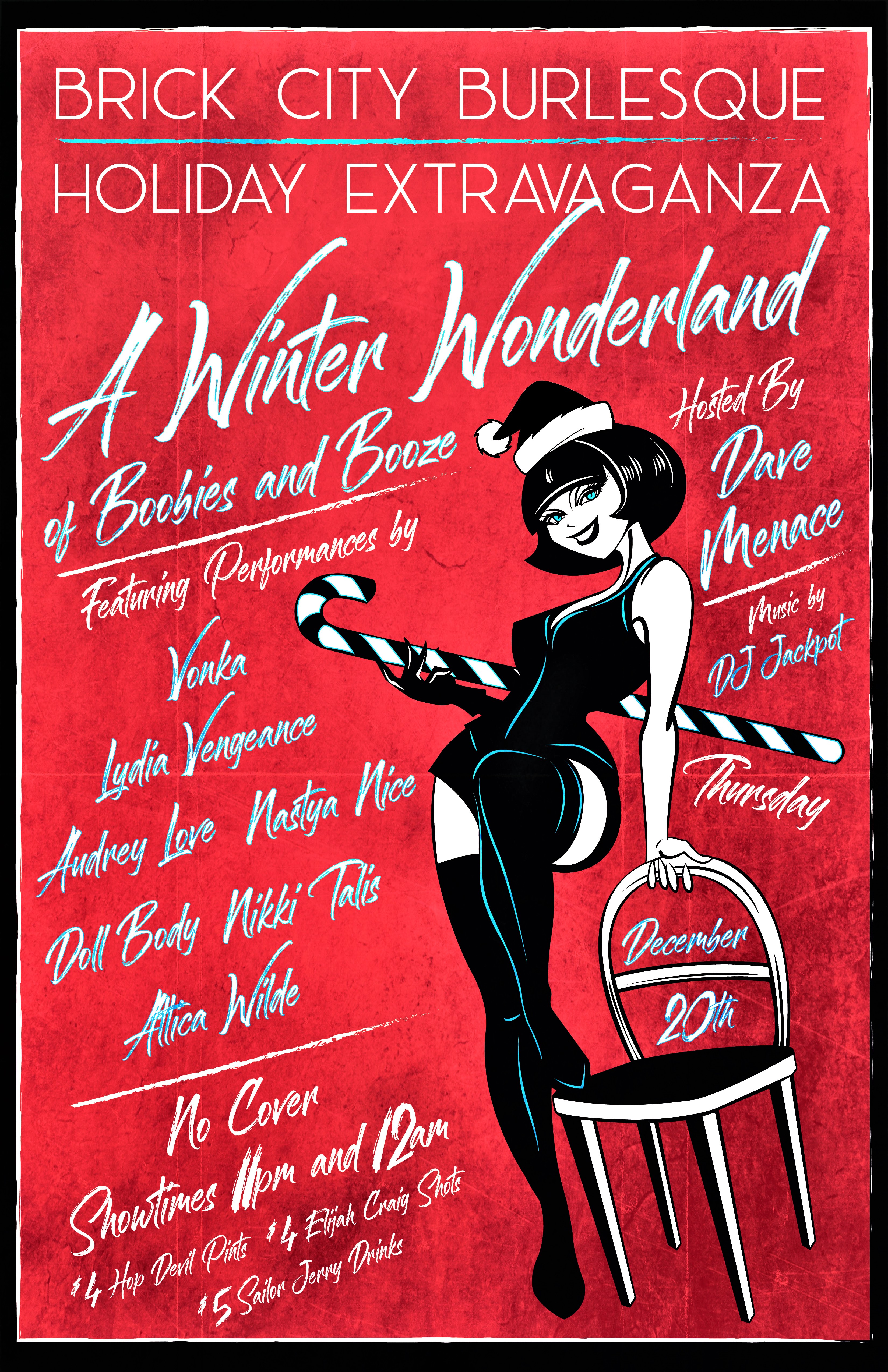Brick City Burlesque Holiday Extravaganza