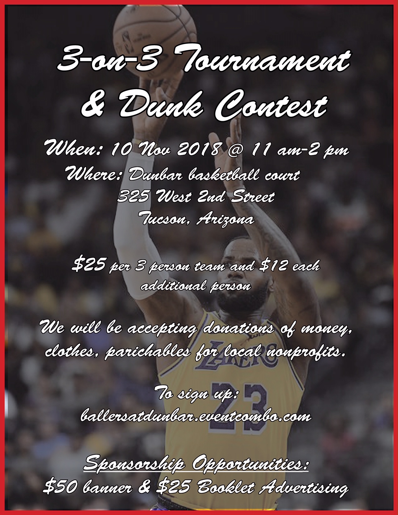 3-on-3 Tournament & Dunk Contest