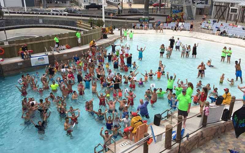 World's Largest Swimming Lesson