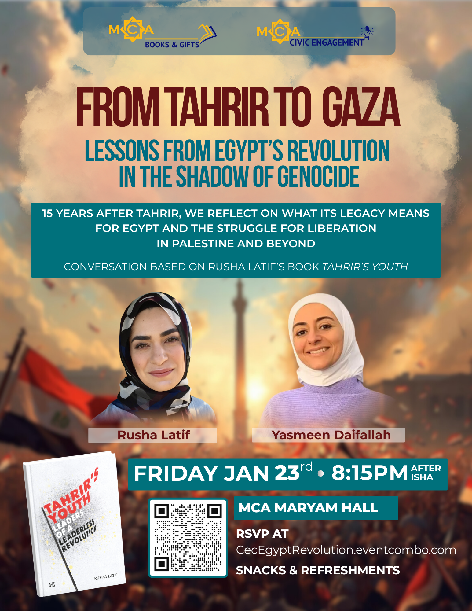 From Tahrir to Gaza:
Lessons from Egypt’s Revolution in the Shadow of Gaza