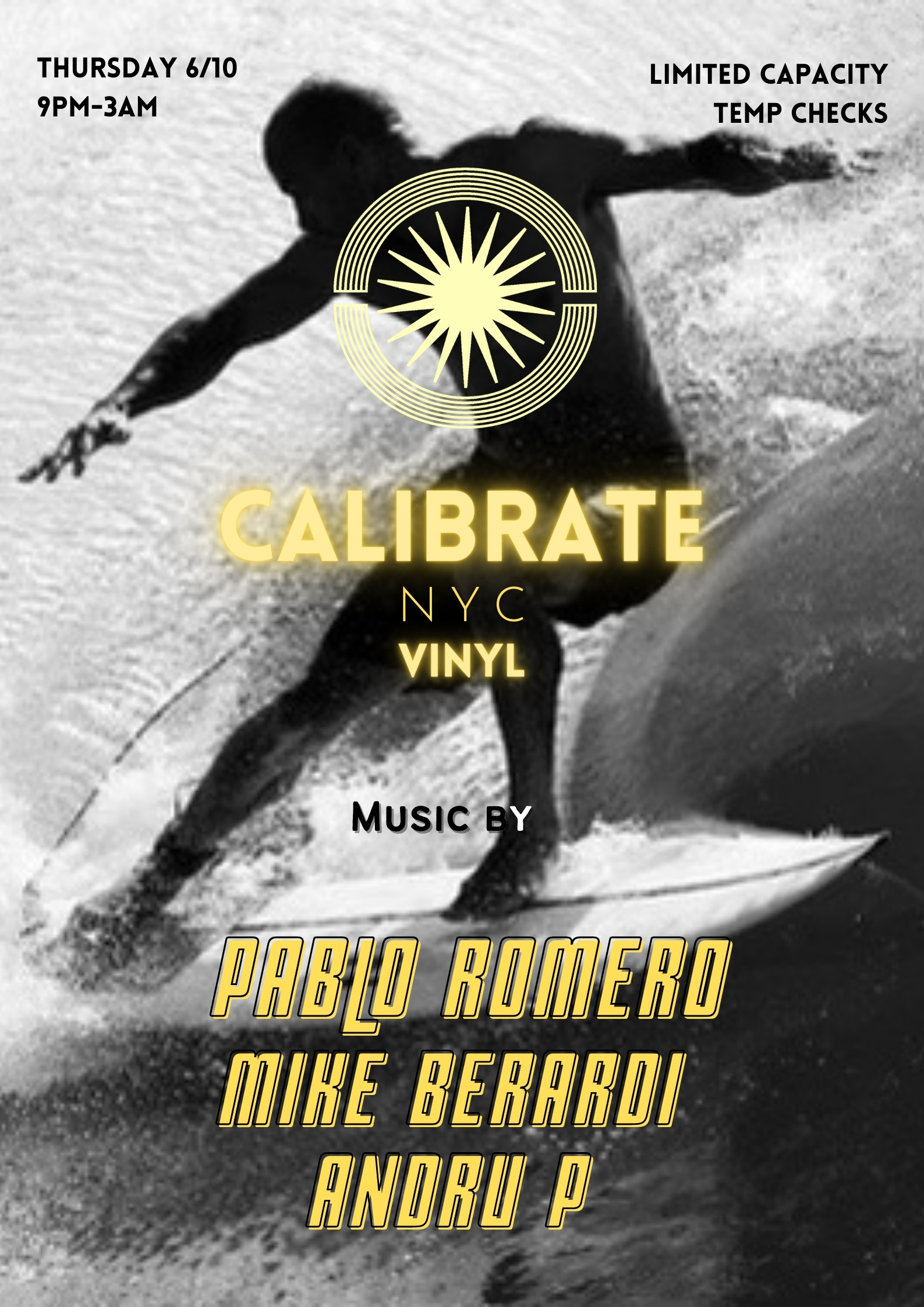 Calibrate NYC - Pablo Romero, Mike Berardi, Andru P