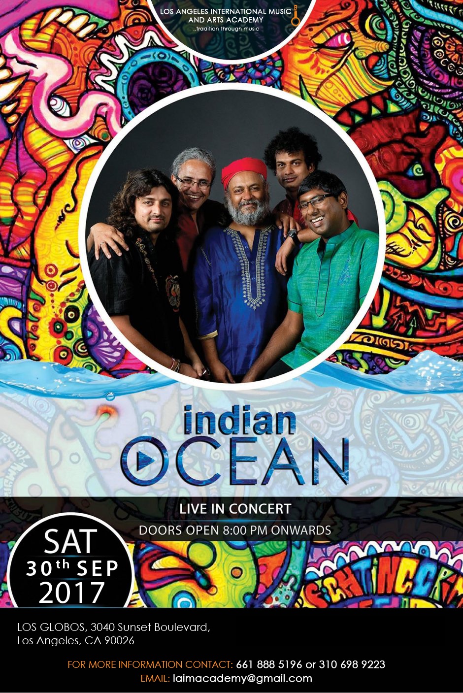INDIAN OCEAN LIVE IN LOS ANGELES INDIAN OCEAN LIVE IN LOS ANGELES