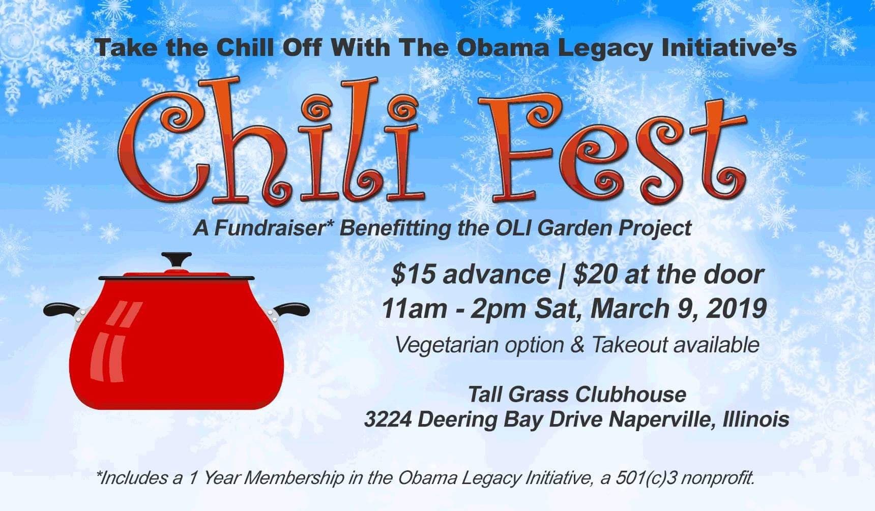 Obama Legacy Initiative's Chili Fest