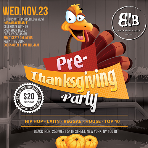 PRE-THANKSGIVING PARTY