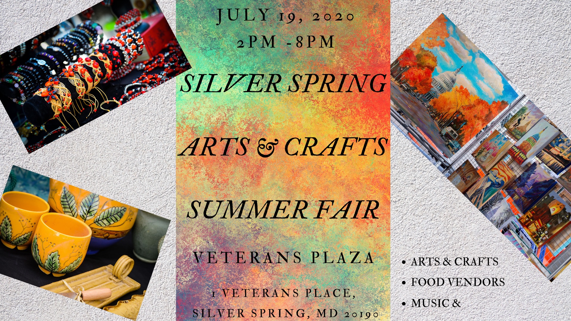 Silver Spring Arts & Crafts Summer Fair