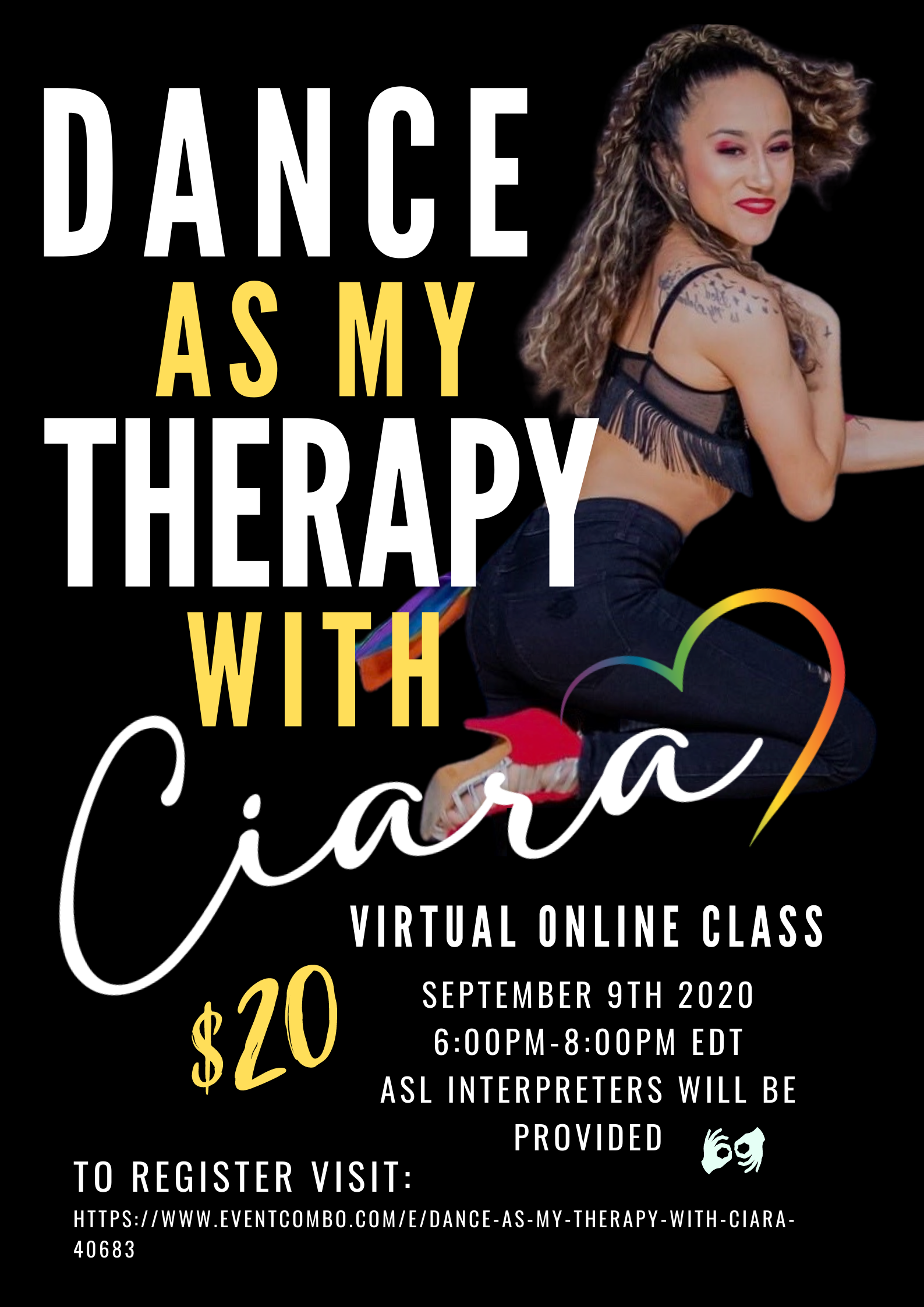 Dance As My Therapy with Ciara