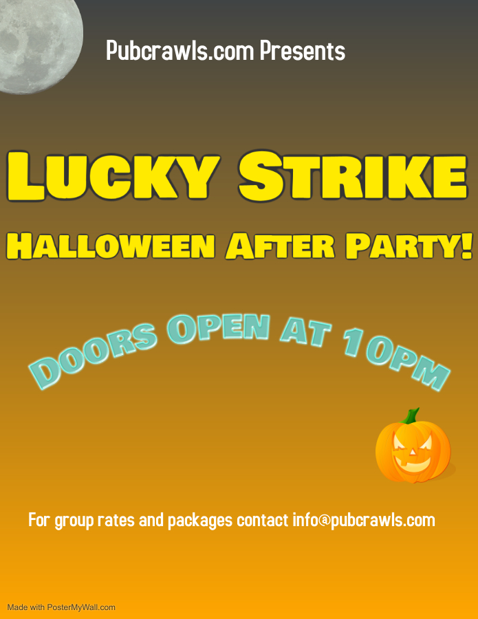 Lucky Strike Halloween After Party