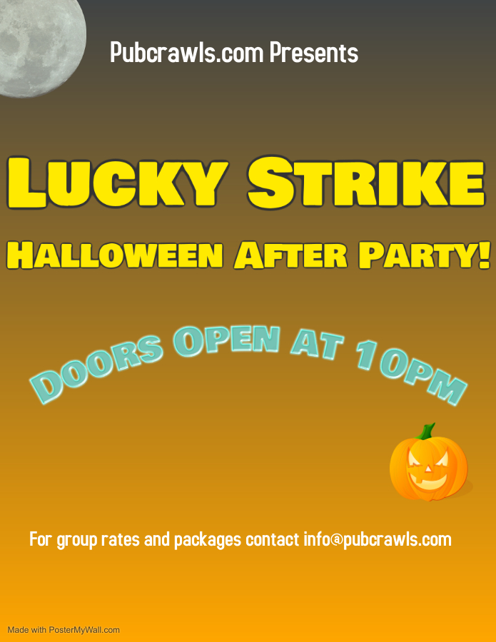 Lucky Strike Halloween After Party Lucky Strike Halloween After Party