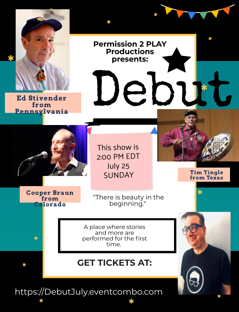Debut: A Fusion of Storytelling and Play -July 2021 Debut: A Fusion of Storytelling and Play -July 2021