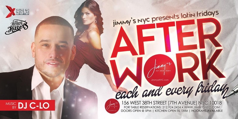 Good Life After Work Friday's at Jimmy's Eat Drink Party