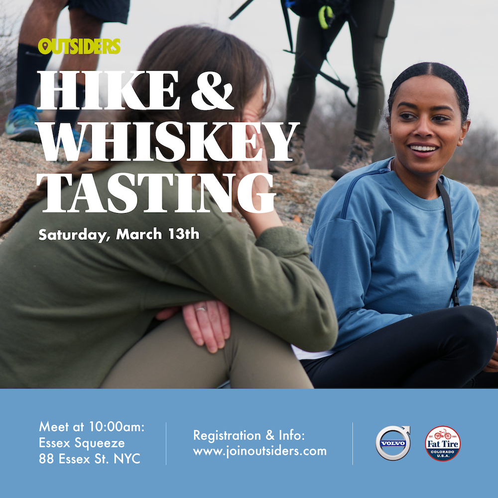 Hike & Whiskey Tasting