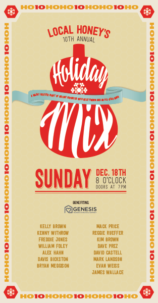 Local Honey's 10th Annual Holiday Mix