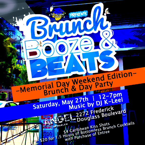 Brunch, Booze, & Beats Memorial Weekend Edition Brunch, Booze, & Beats Memorial Weekend Edition