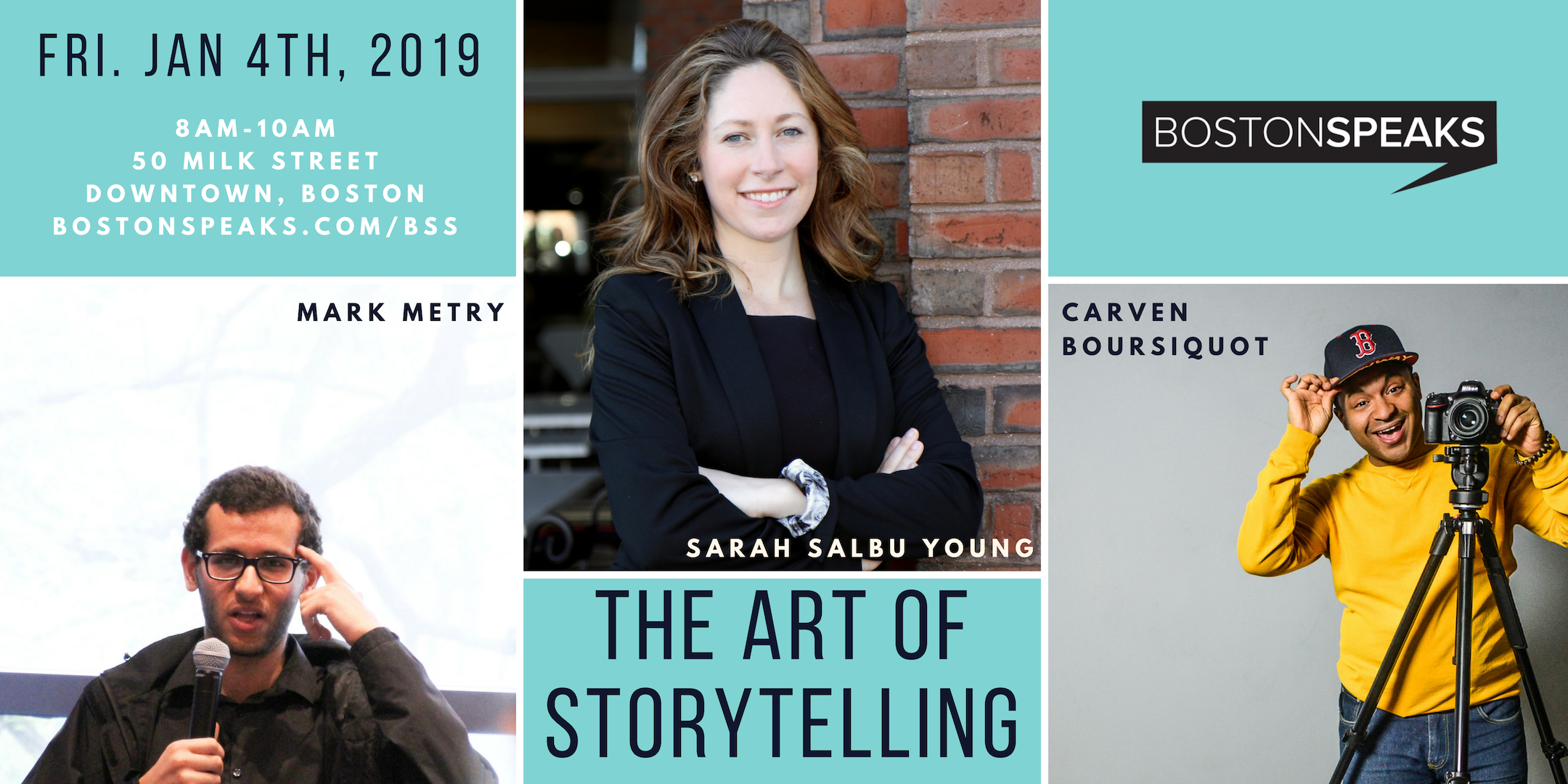 The Art of Storytelling | BostonSpeaksSeries