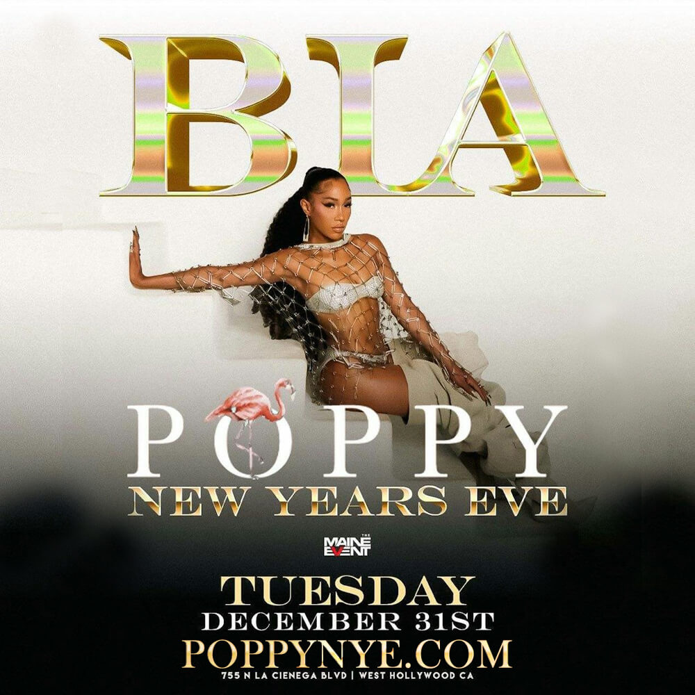 Bia | Poppy Los Angeles New Year's Eve Party