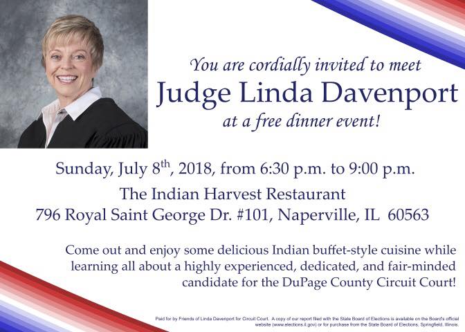 Meet and Greet with Judge Linda Davenport