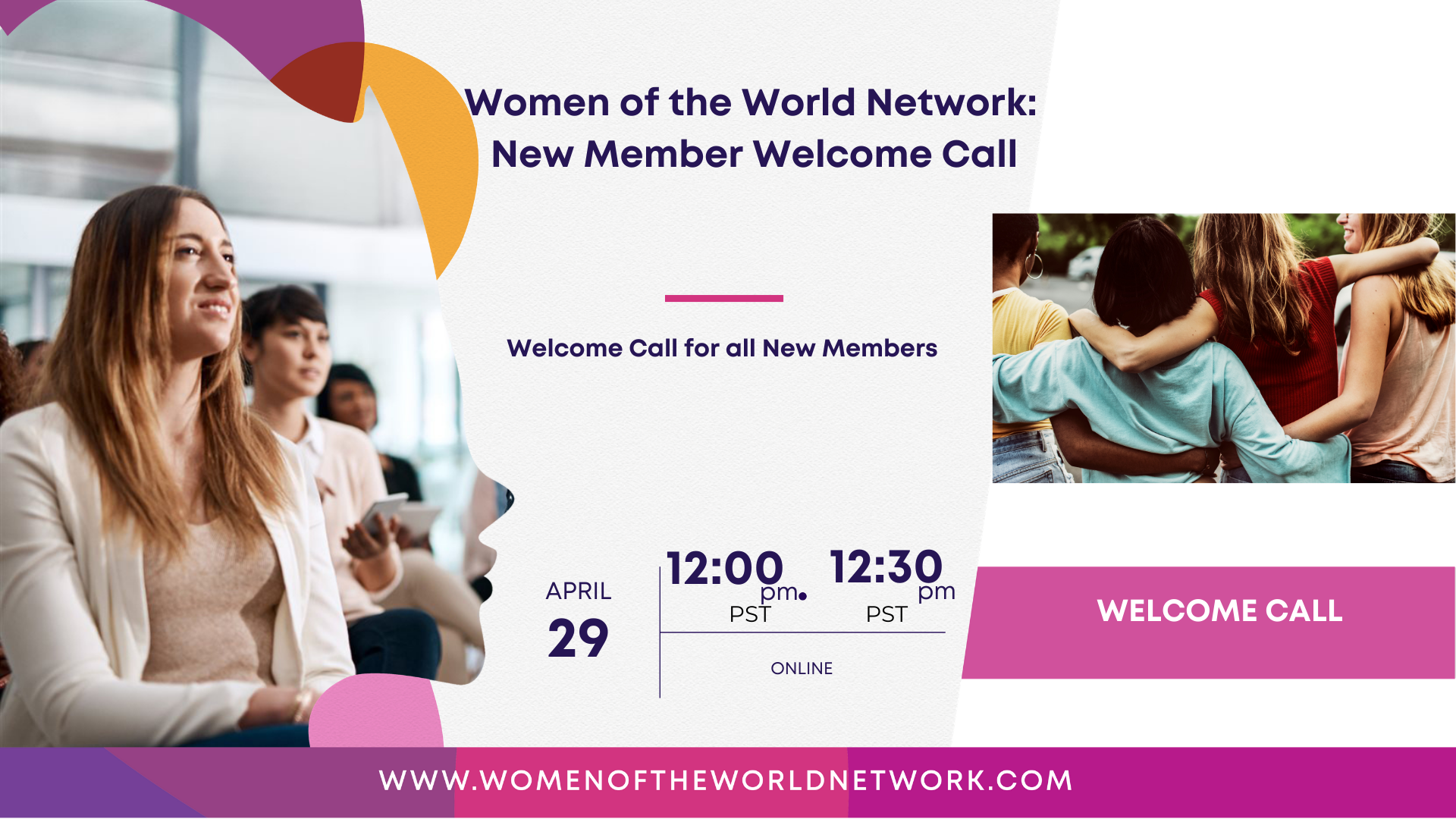 Women of the World Network New Member Welcome