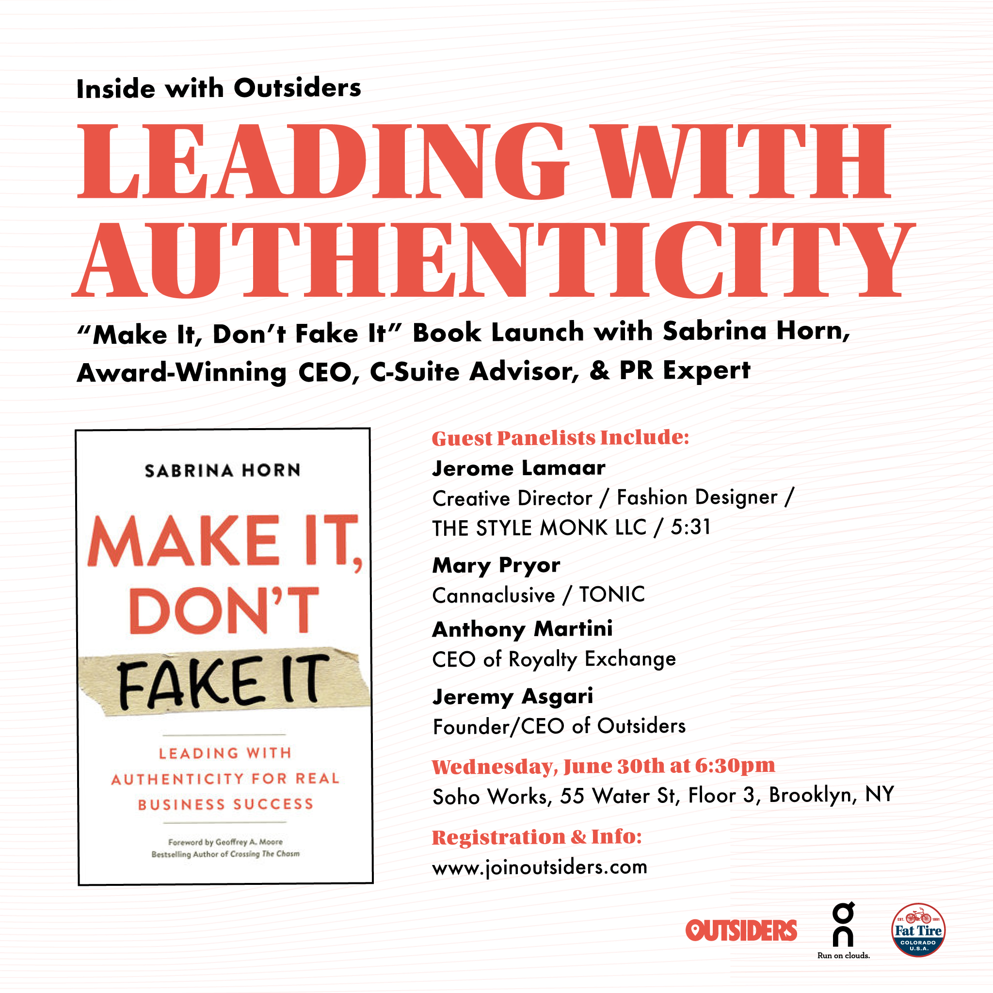 Inside with Outsiders: Leading With Authenticity Inside with Outsiders: Leading With Authenticity