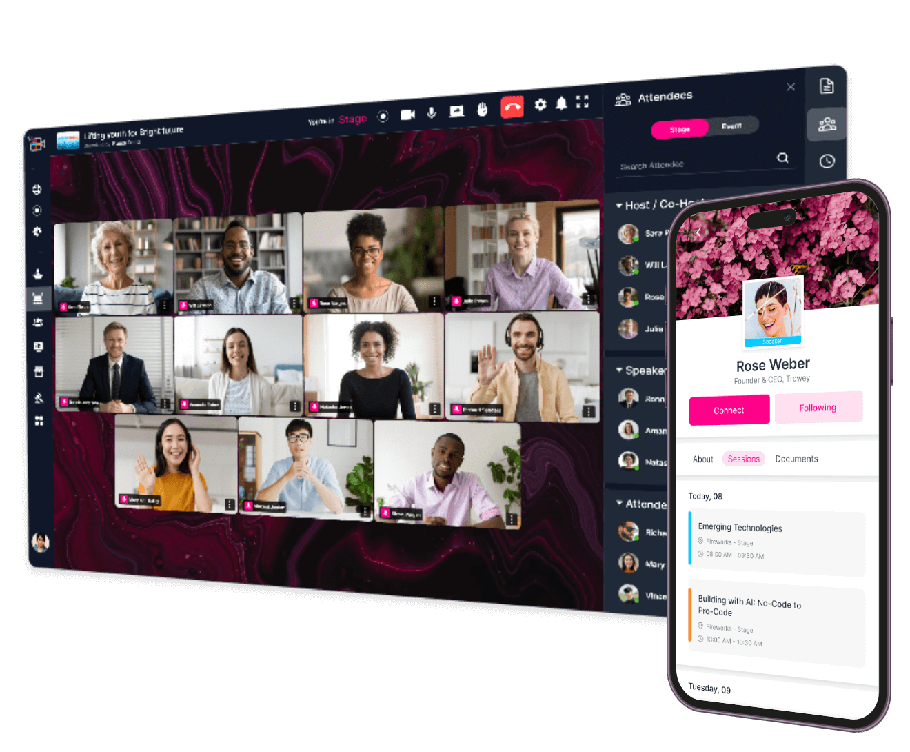Your Virtaul Event Solution Made Easy by AI